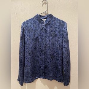 VINTAGE Carlisle Silk Button Down (US 6)